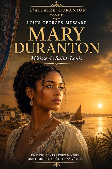 Couverture de « Mary Duranton, métisse de Saint-Louis » de Louis-Georges Mussard